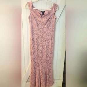 Mauve Sequin Dress